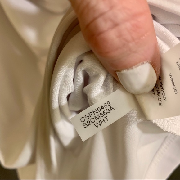 NWOT Calvin Klein Drape Front Sleeveless Top - Picture 7 of 7